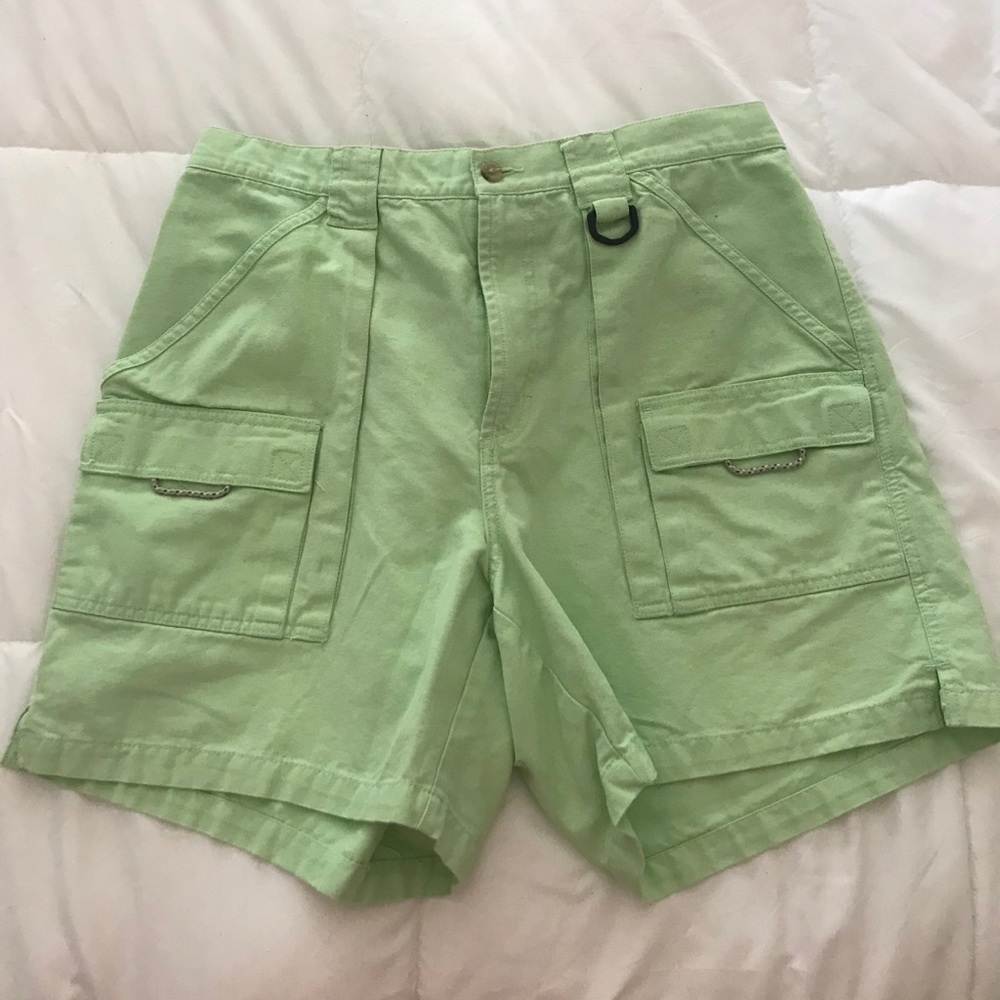 Lime/Mint Columbia Fishing Shorts